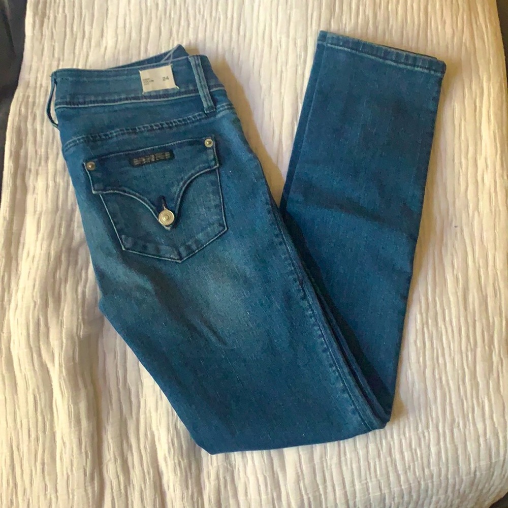 Hudson crop Collin skinny jeans - Picture 1 of 2